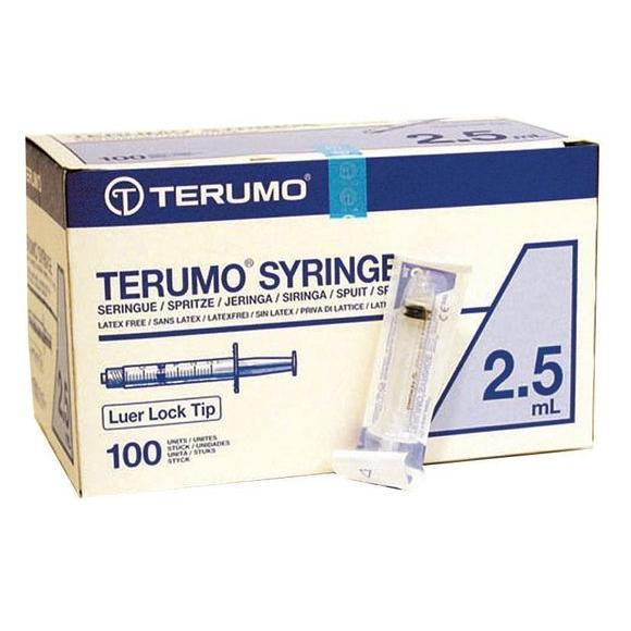 Terumo Luer Lock Spuiten - 2.5/5/10/20 mL Opties-Terumo-Sordent