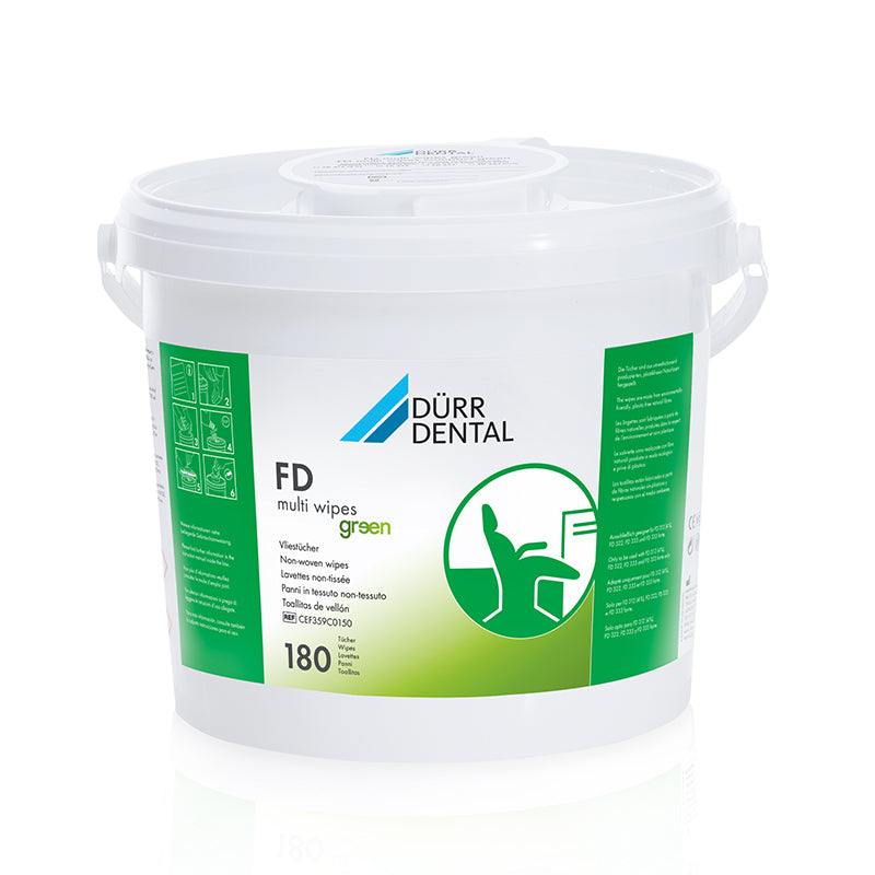 Dürr FD Multi Wipes Green (20 x 30 cm) - Bus / Refill-Dürr-Sordent