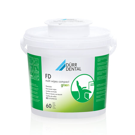 Dürr FD Multi Wipes Compact Green (29 x 30 cm) - Bus / Refill-Dürr-Sordent
