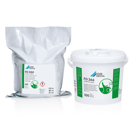 Dürr FD 366 Sensitive Wipes Desinfectie - Bus / Refill (4 x 100 st.)-Dürr-Sordent
