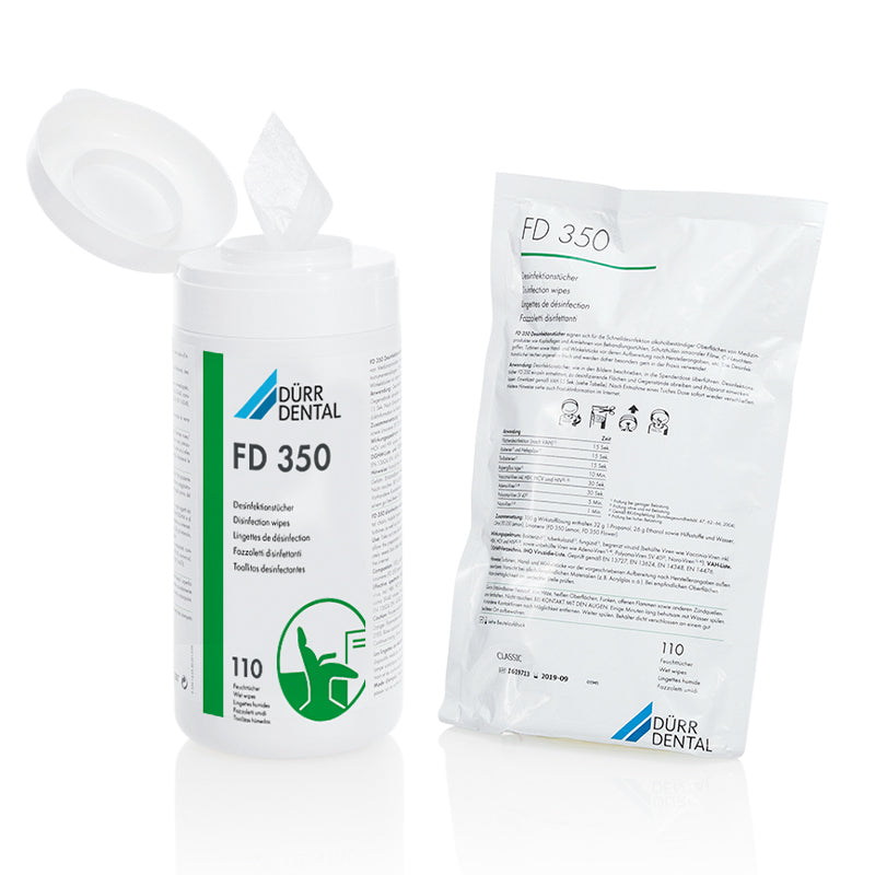 Dürr FD 350 Reinigings- en Desinfectiedoekjes - Bus / Refill-Dürr-Sordent