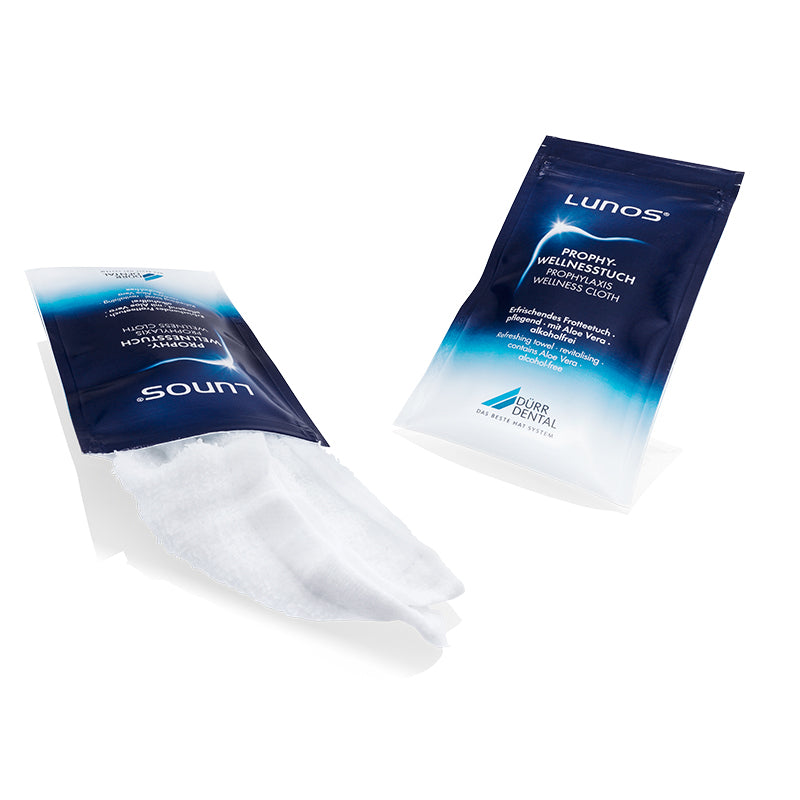 Dürr Lunos® Alcoholvrij Prophy Reinigingsdoekjes Badstof (50 st.)-Dürr-Sordent