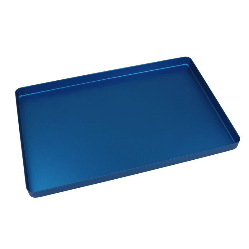 Euronda Aluminium Traybodem Ongeperforeerd - Div. Kleuren-Euronda-Blauw-Sordent