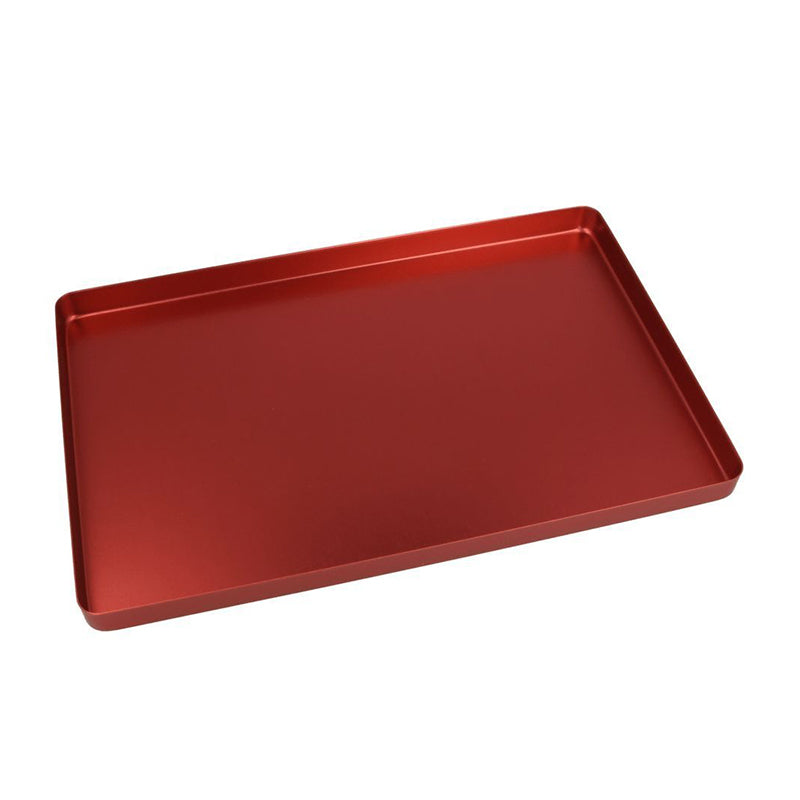 Euronda Aluminium Traybodem Ongeperforeerd - Div. Kleuren-Euronda-Rood-Sordent