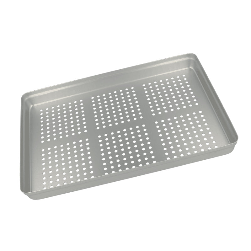 Euronda Aluminium Traydeksel Zilver - Div. Opties-Euronda-Geperforeerd-Sordent