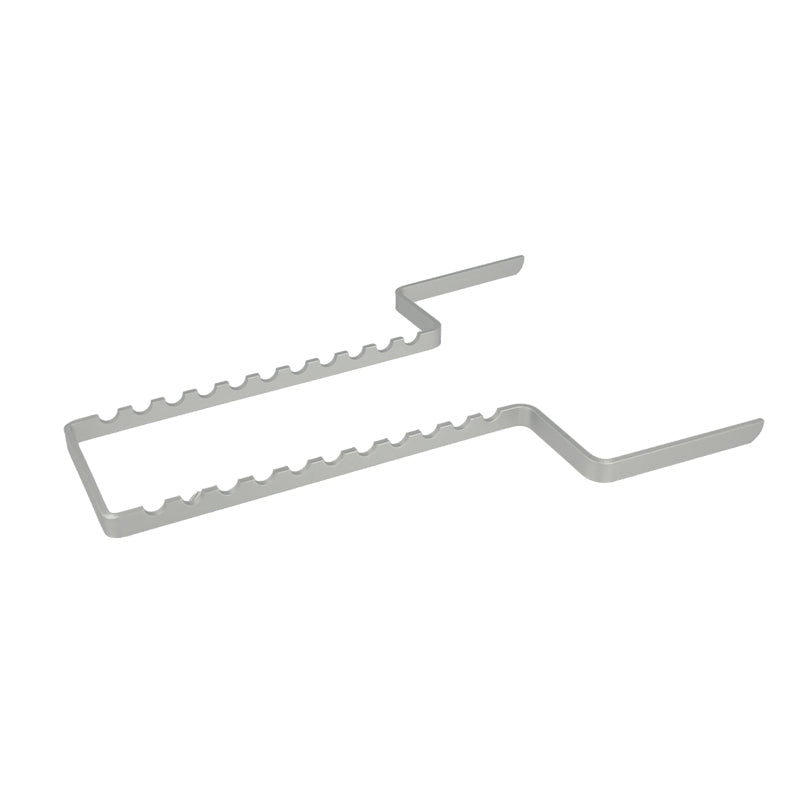 Euronda Aluminium Inzetrek voor Traybodem (11 instrumenten)-Euronda-Sordent