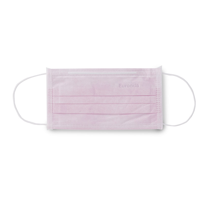 Euronda Monoart® Mondmaskers 3-Laags- Div. Kleuren (50 st.)-Euronda-Roze-Sordent