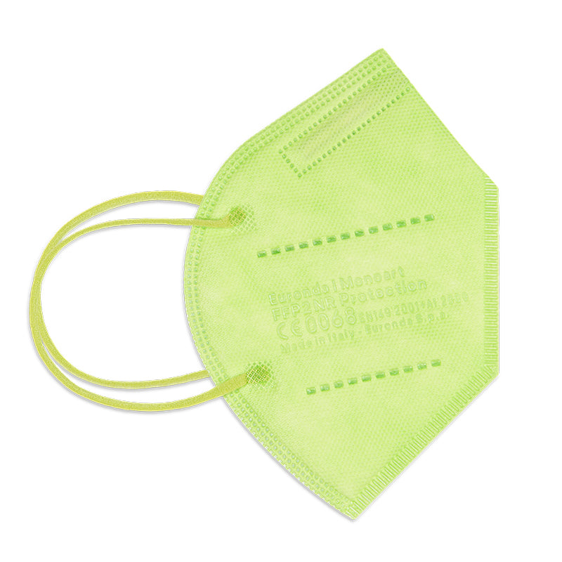 Euronda Monoart® FFP2 Mondmaskers - Div. Kleuren (10 st.)-Euronda-Lime-Sordent