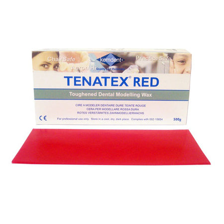 Kemdent Modelleerwas - Tenatex Was (Rood/Roze - 500/2500 g)-Kemdent-Sordent