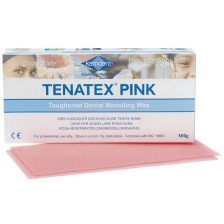 Kemdent Modelleerwas - Tenatex Was (Rood/Roze - 500/2500 g)-Kemdent-Sordent