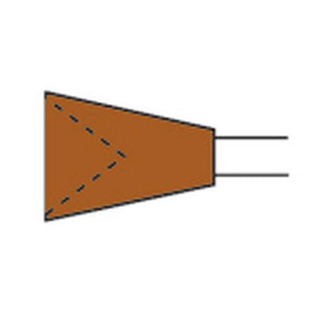 Kerr Identoflex Gold/Amalg Bruin Cup (12 st.)-Kerr-Sordent