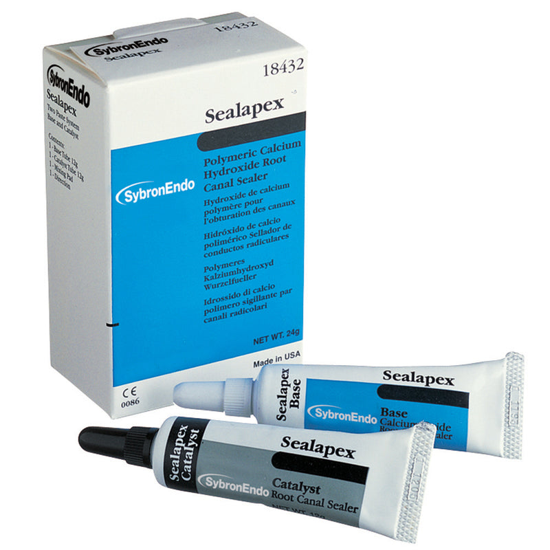 Sybron Endo Sealapex™ Base+Catalyst Wortelvulmateriaal (2 x 12 g)-Sybron Endo-Sordent