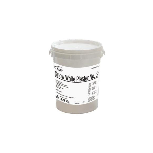 Kerr Snow White Plaster Type NR. 2 Gips (4.5 kg)-Kerr-Sordent