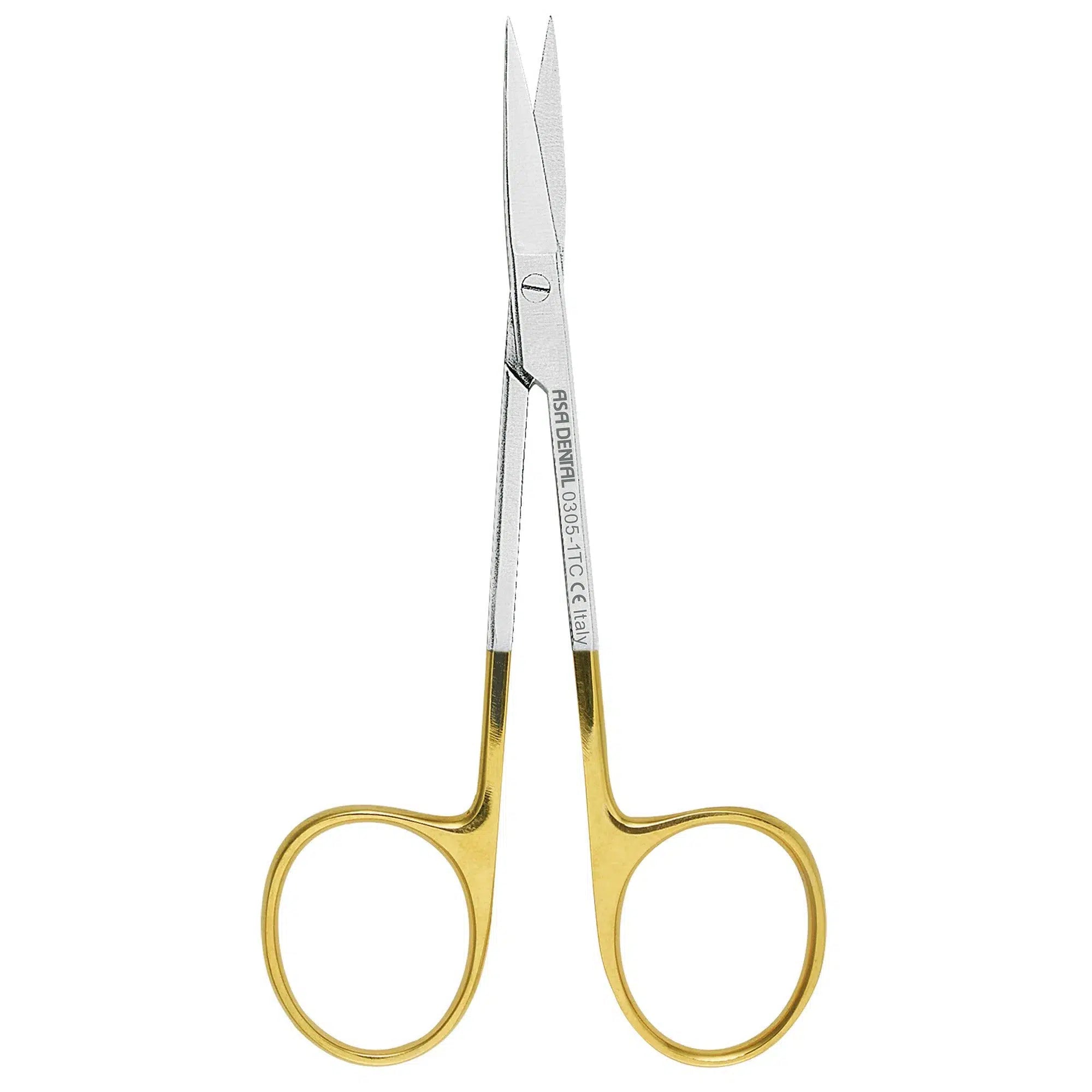 Asa Dental Tandvleesschaar / Gum scissors #1 Iris TC Recht (11 cm)-Instrumenten-Asa Dental S.p.A-Sordent