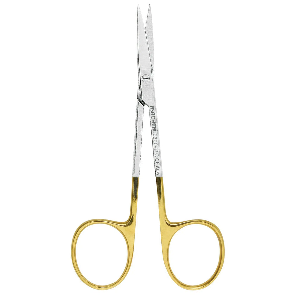 Asa Dental Tandvleesschaar / Gum scissors #1 Iris TC Recht (11 cm)-Instrumenten-Asa Dental S.p.A-Sordent