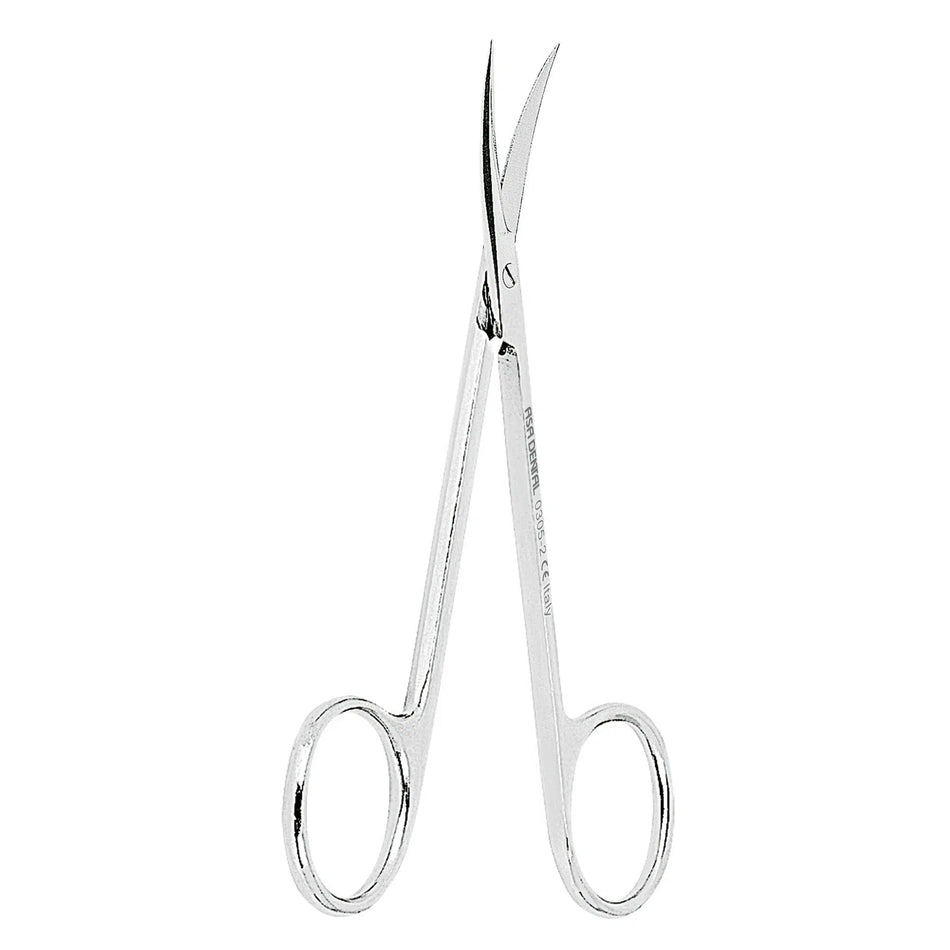 Asa Dental Tandvleesschaar / Gum scissors #2 Iris Gebogen (11,5 cm)-Instrumenten-Asa Dental S.p.A-Sordent