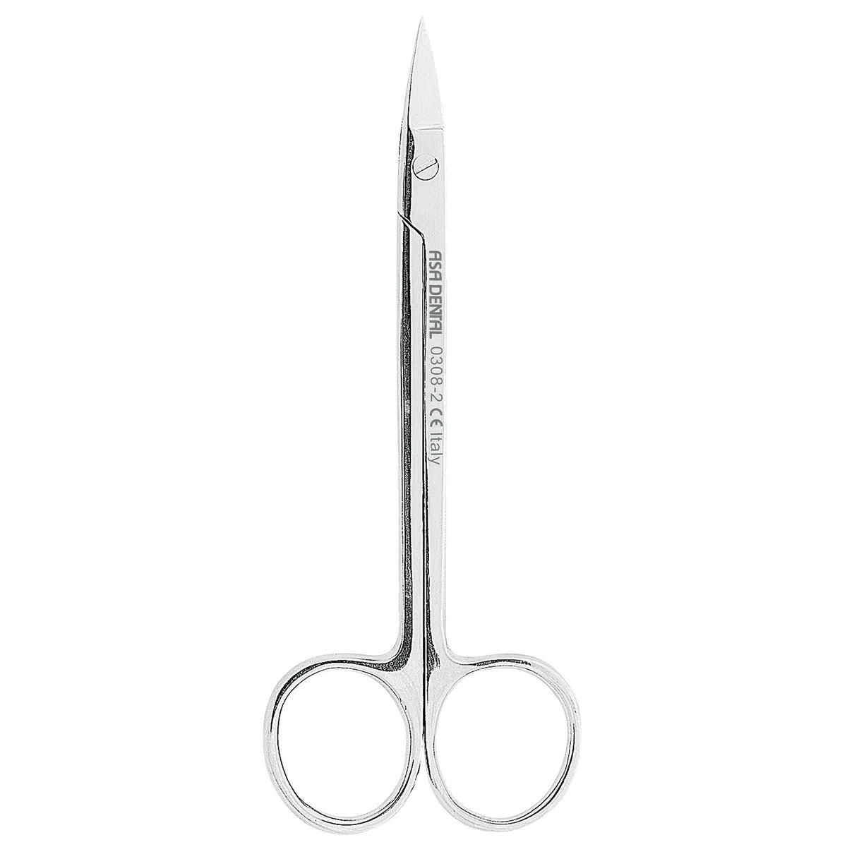 Asa Dental Tandvleesschaar / Gum scissors #2 Quinby Gebogen (12,5 cm)-Instrumenten-Asa Dental S.p.A-Sordent