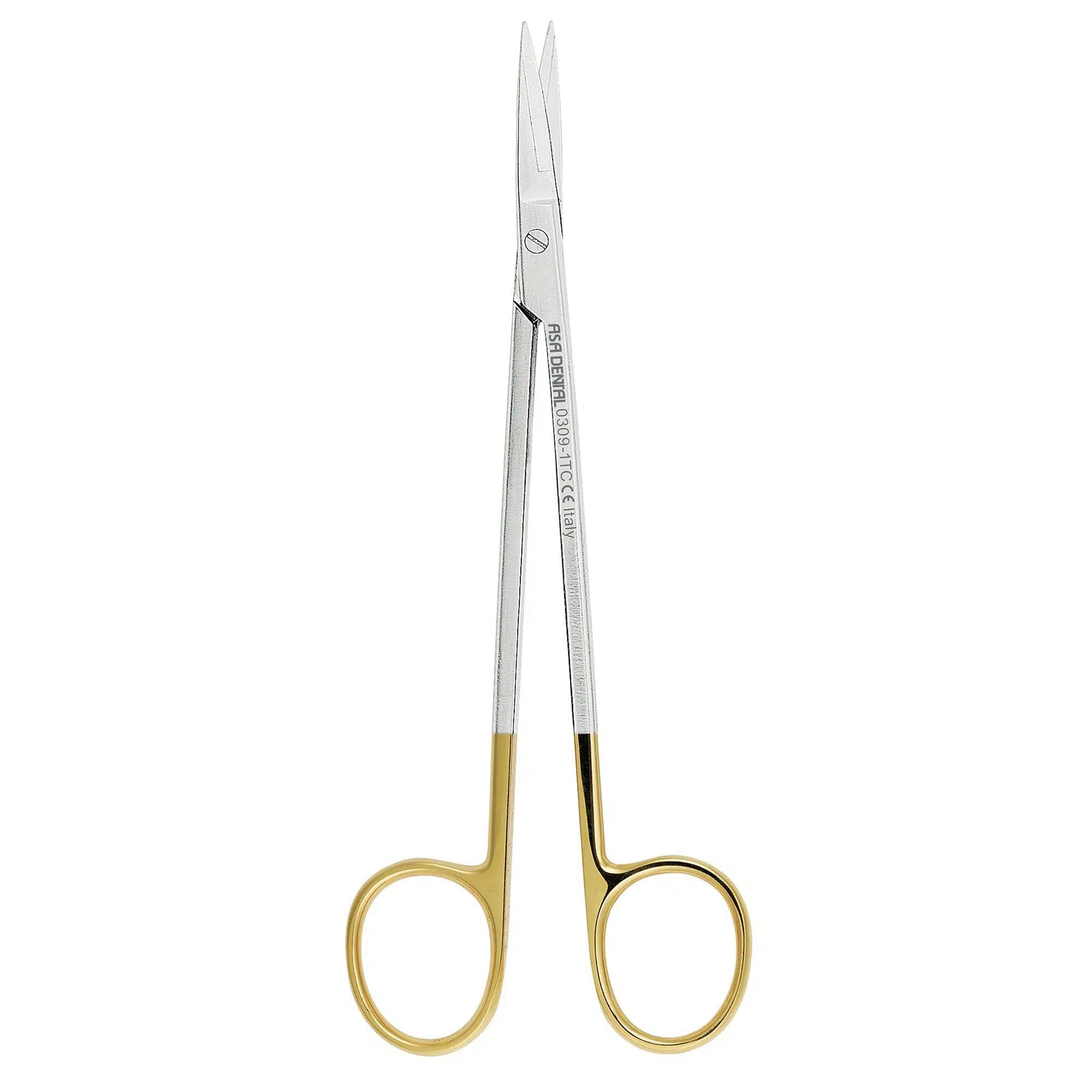 Asa Dental Tandvleesschaar / Gum scissors #1 Kelly TC Recht (16 cm)-Instrumenten-Asa Dental S.p.A-Sordent