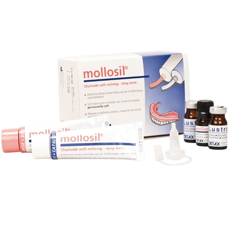 Detax Mollosil® Standaard Base + Catalyst (2x50 mL)-Detax-Sordent