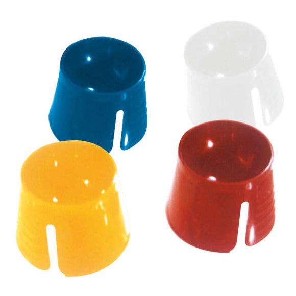 DVT Dappenglaasjes Plastic - Gekleurd (5 x 50 st.)-DVT-Sordent