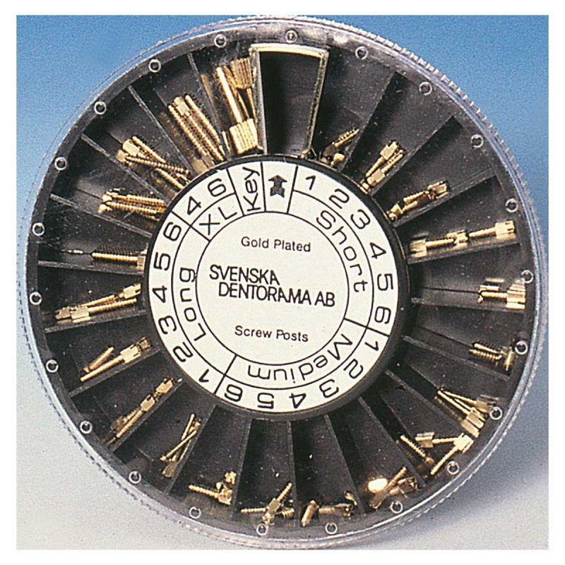 Svenska Screw Post Reamers Assortiment 1-6 Long 33 mm (6 st.)-Svenska-Sordent