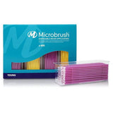Young Innovations Microbrush Plus Applicators 1.5 mm - Div. Kleuren (4 x 100 st.)-Young Innovations-Fijn Roze en Geel-Sordent