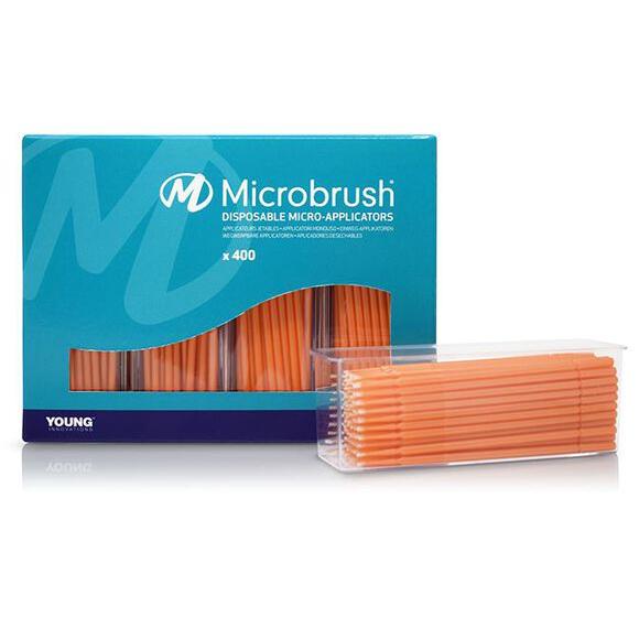 Young Innovations Plus Applicator Ultrafine 0.5 mm - Div. Kleuren (4 x 100 st.)-Young Innovations-Oranje-Sordent