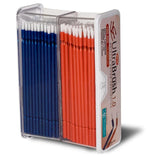 Young Innovations Ultrabrush® Applicators Fijna Blauw/Oranje Refill (2 x 100 st.)-Young Innovations-Sordent