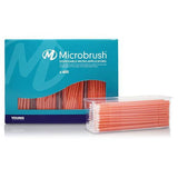 Young Innovations Microbrush Plus Applicators 2 mm - Div. Kleuren (4 x 100 st.)-Young Innovations-Regular Perzik-Sordent