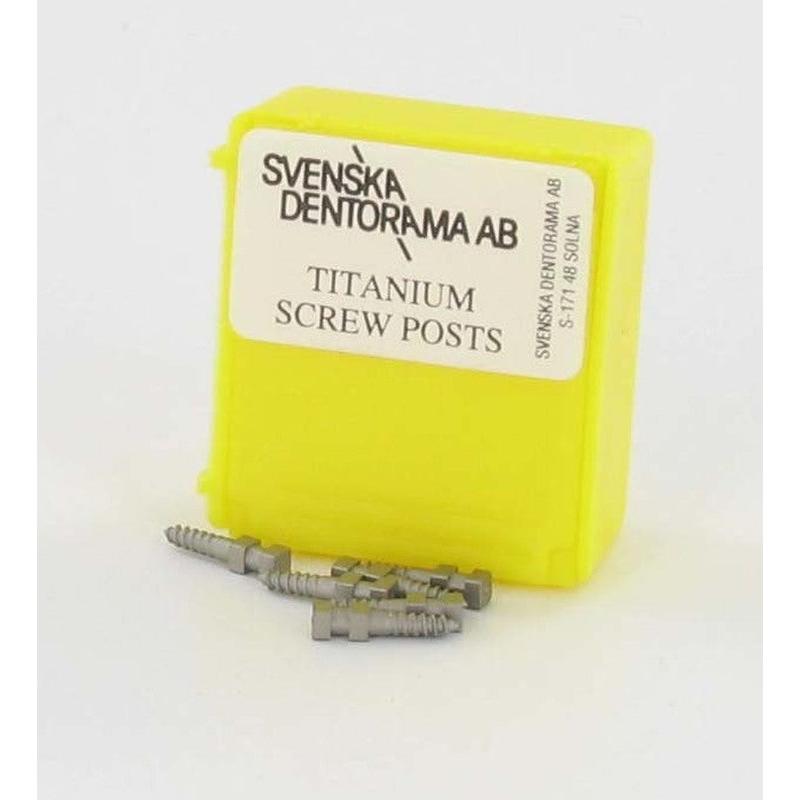 Svenska Dentorama AB Titanium Screw - Div. Maten (6 st.)-Svenska-Sordent