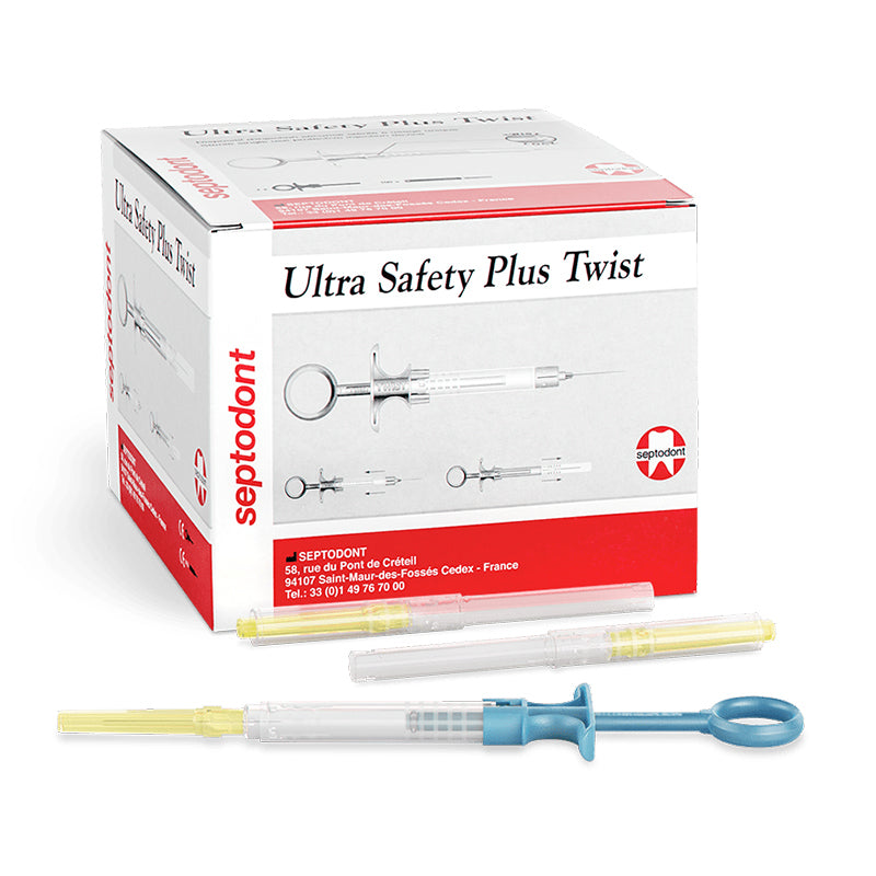Septodont Ultra Safety 30g Naalden 21mm Blauw (50 st.)-Septodont-Sordent