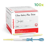 Septodont Ultra Safety 30g Naalden 21mm Blauw + Handvat (100 st.)-Septodont-Sordent