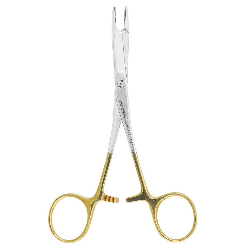 Asa Dental Naaldvoerder / Needle holder Olsen-Hegar TC (14 cm)-Instrumenten-Asa Dental S.p.A-Sordent