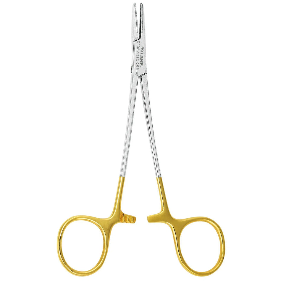 Asa Dental Naaldvoerder / Needle holder Halsey TC (13 cm)-Instrumenten-Asa Dental S.p.A-Sordent