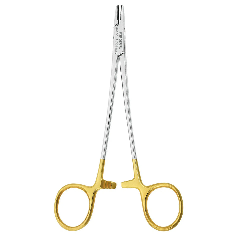 Asa Dental Naaldvoerder / Needle holder Fine Swedish TC (15 cm)-Instrumenten-Asa Dental S.p.A-Sordent