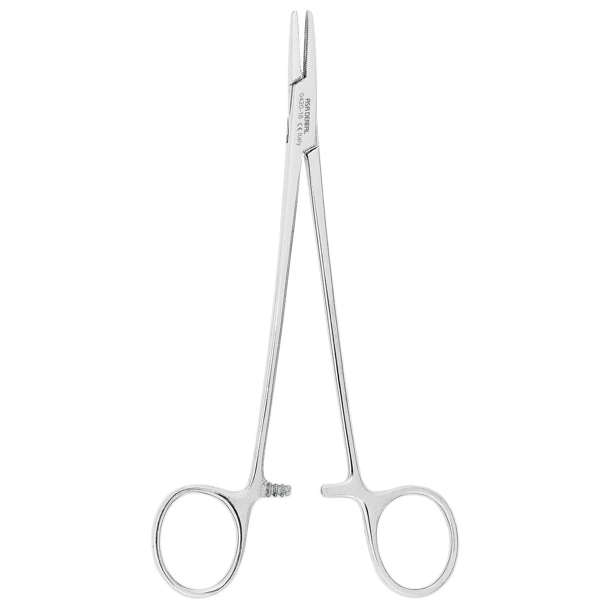 Asa Dental Naaldvoerder / Needle holder Mayo-Hegar (18 cm)-Instrumenten-Asa Dental S.p.A-Sordent