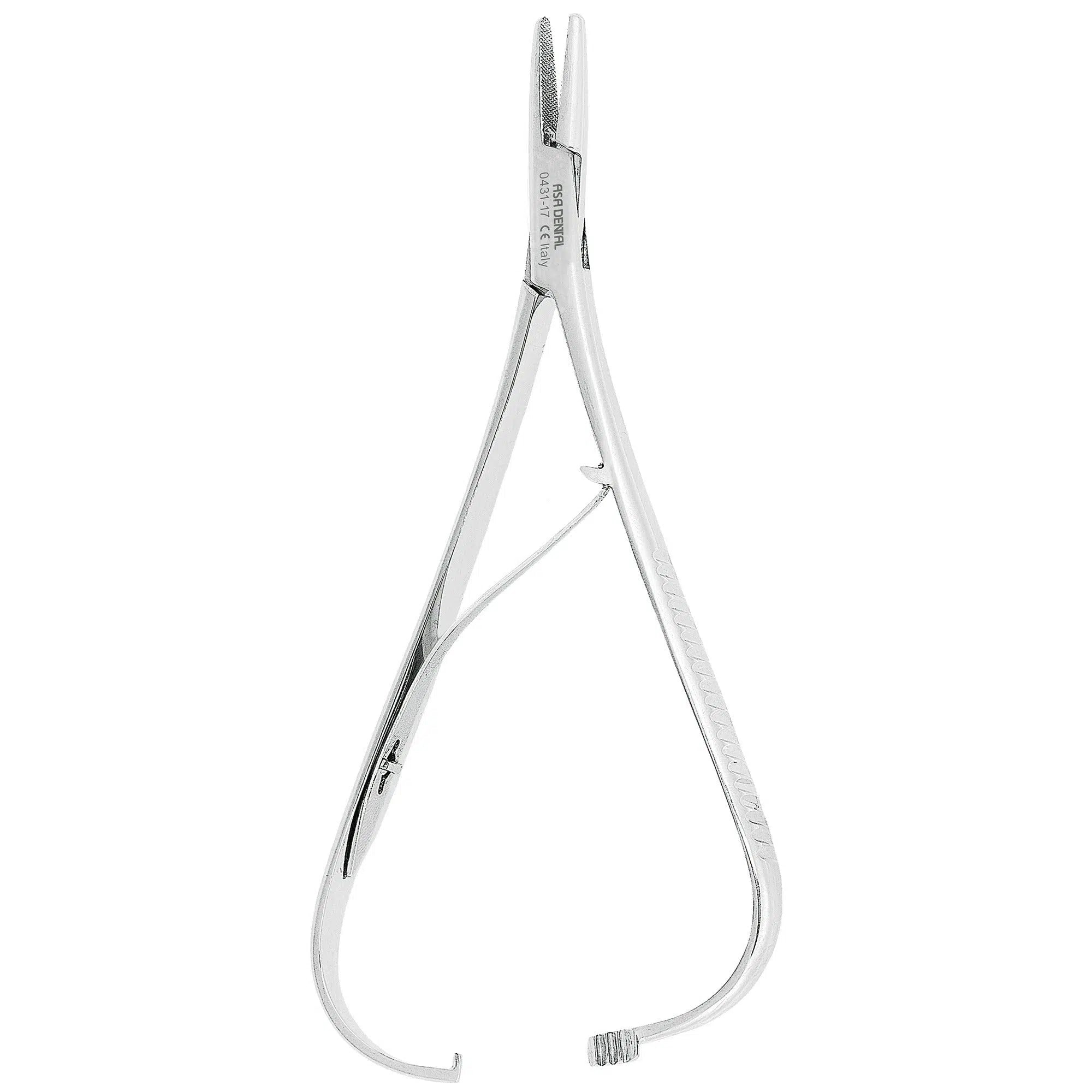 Asa Dental Naaldvoerder / Needle holder Mathieu Smal (17 cm)-Instrumenten-Asa Dental S.p.A-Sordent