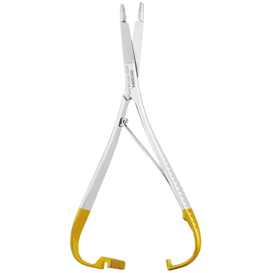 Asa Dental Naaldvoerder met schaar gecombineerd Mathieu TC (14 cm)-Instrumenten-Asa Dental S.p.A-Sordent