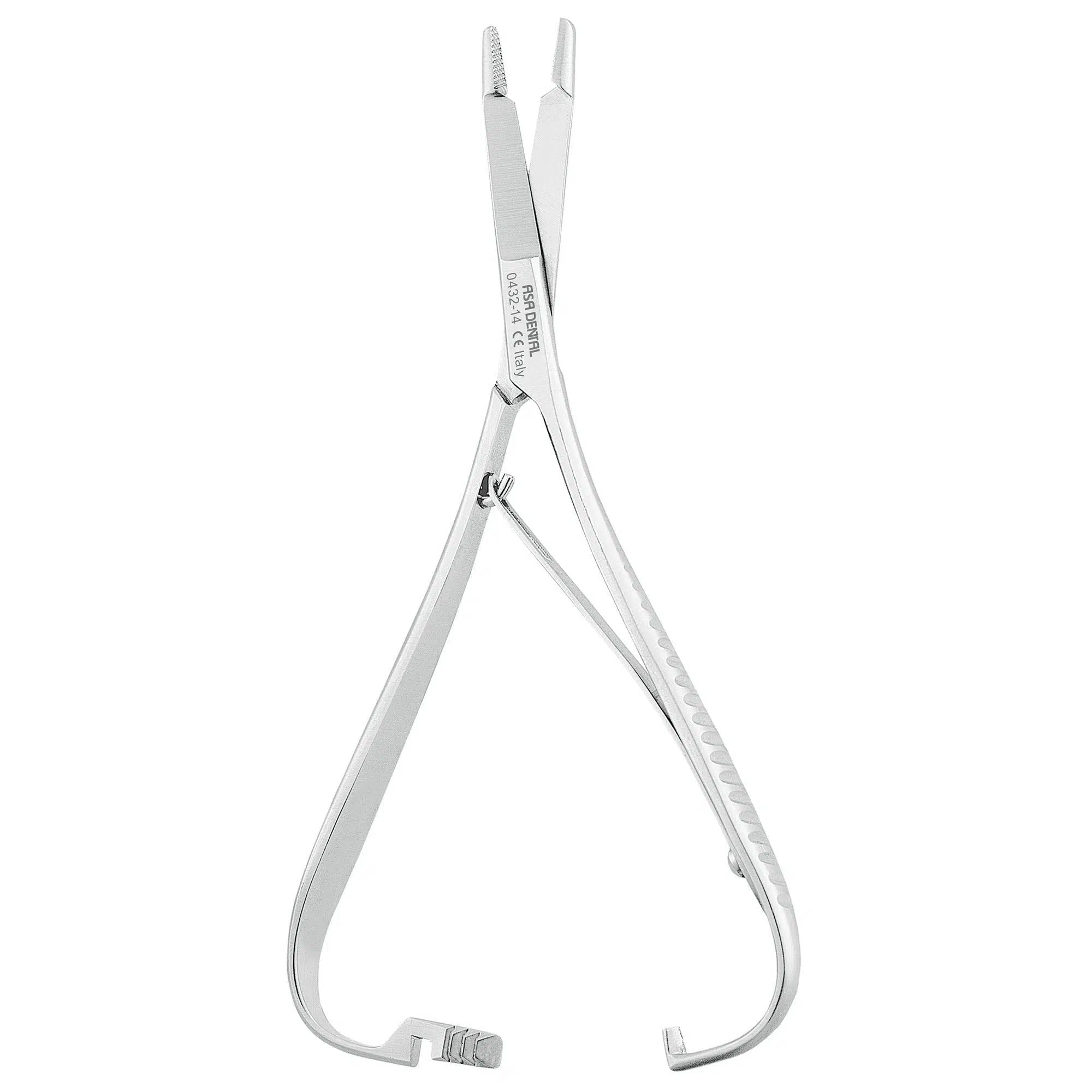 Asa Dental Naaldvoerder met schaar gecombineerd Mathieu (14 cm)-Instrumenten-Asa Dental S.p.A-Sordent
