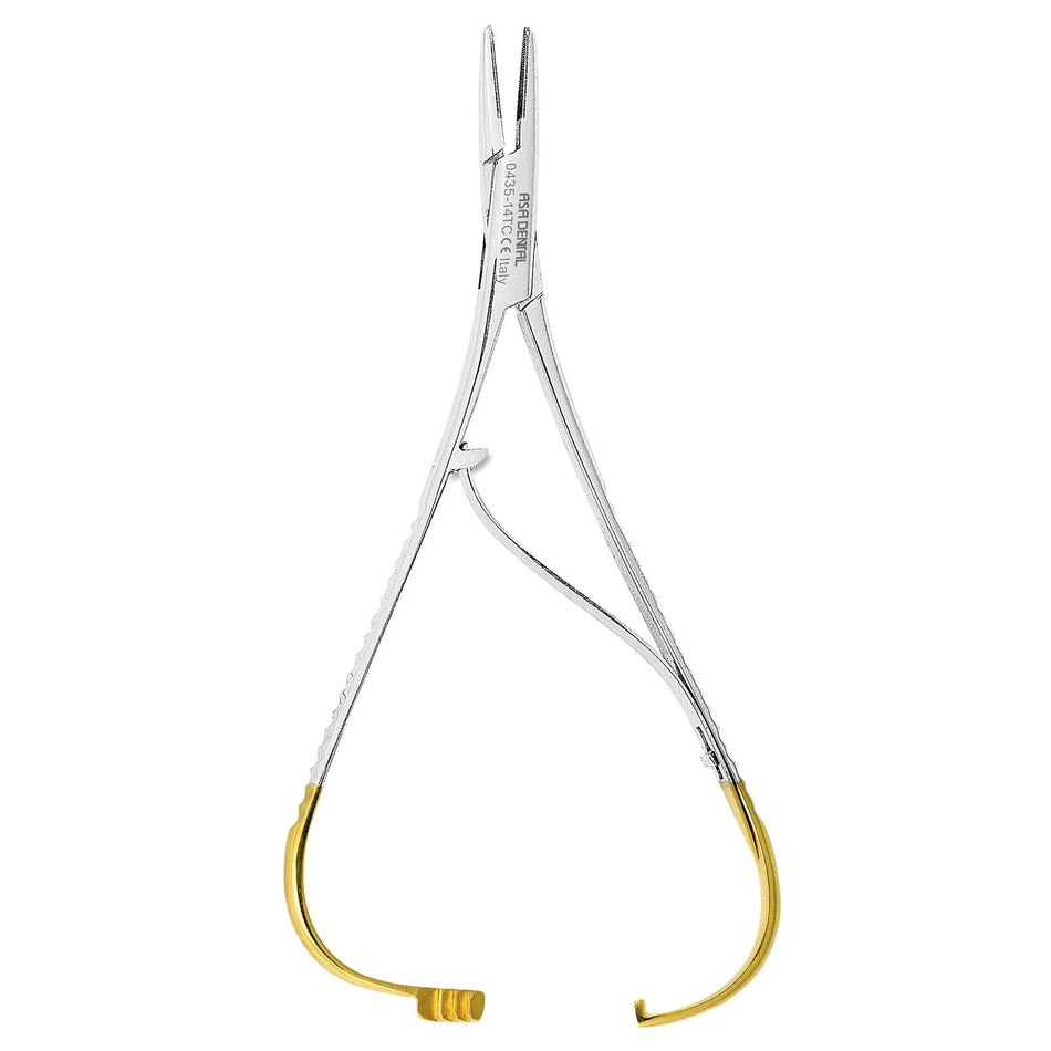 Asa Dental Naaldvoerder / Needle holder Mathieu TC (14 cm)-Instrumenten-Asa Dental S.p.A-Sordent