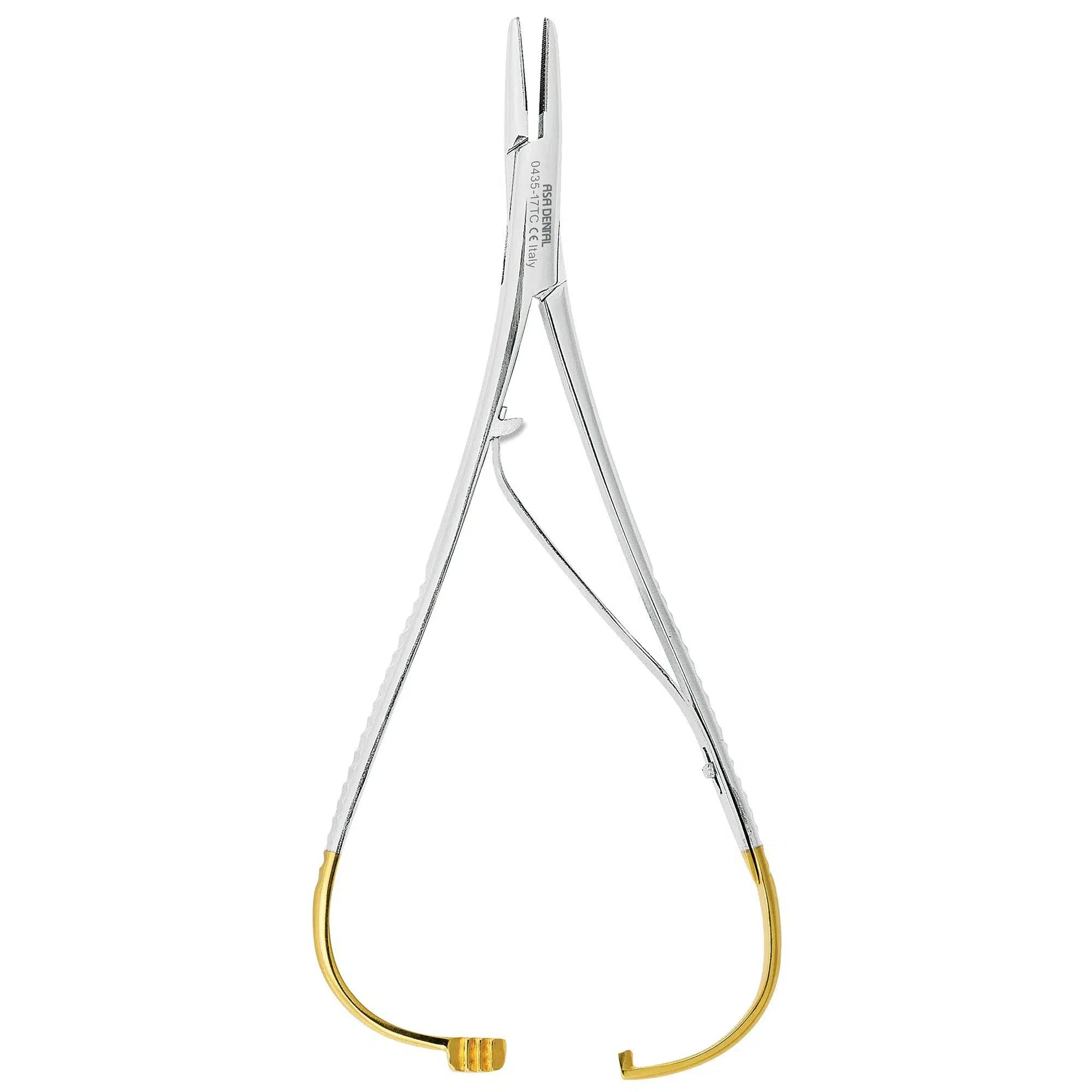 Asa Dental Naaldvoerder / Needle holder Mathieu TC (17 cm)-Instrumenten-Asa Dental S.p.A-Sordent