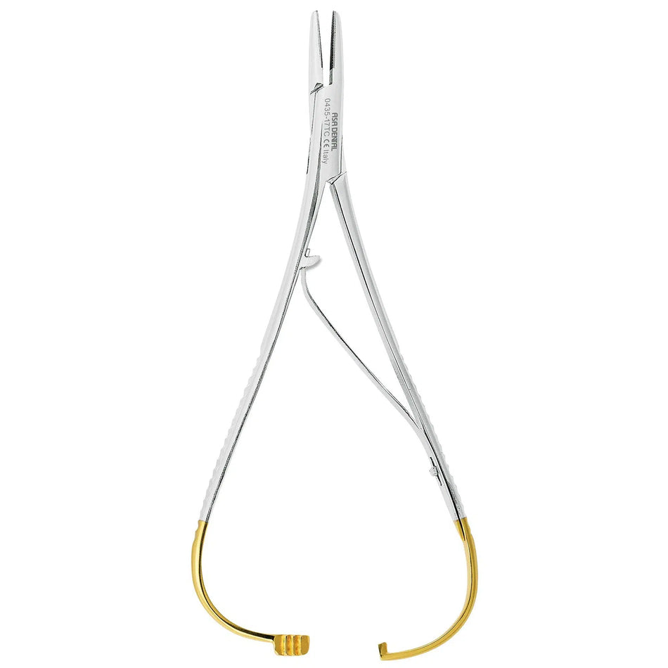 Asa Dental Naaldvoerder / Needle holder Mathieu TC (17 cm)-Instrumenten-Asa Dental S.p.A-Sordent