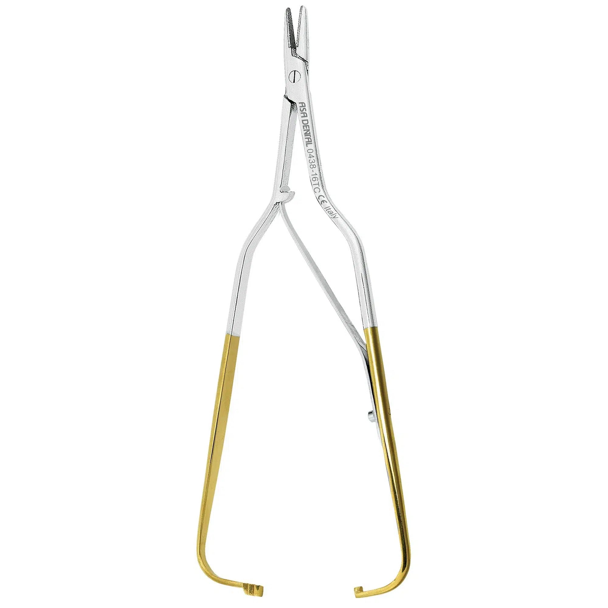 Asa Dental Naaldvoerder / Needle holder Arruga TC (16 cm)-Instrumenten-Asa Dental S.p.A-Sordent