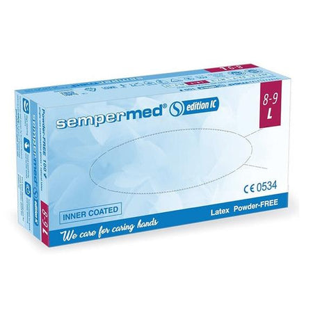 Sempermed Sempercare Edition IC Latex Handschoenen Poedervrij (100 st.)-Sempermed-Sordent