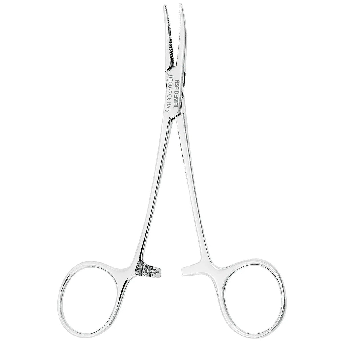 Asa Dental Hemostatische tang #2 Halstead-Mosquito Gebogen (12 cm)-Instrumenten-Asa Dental S.p.A-Sordent