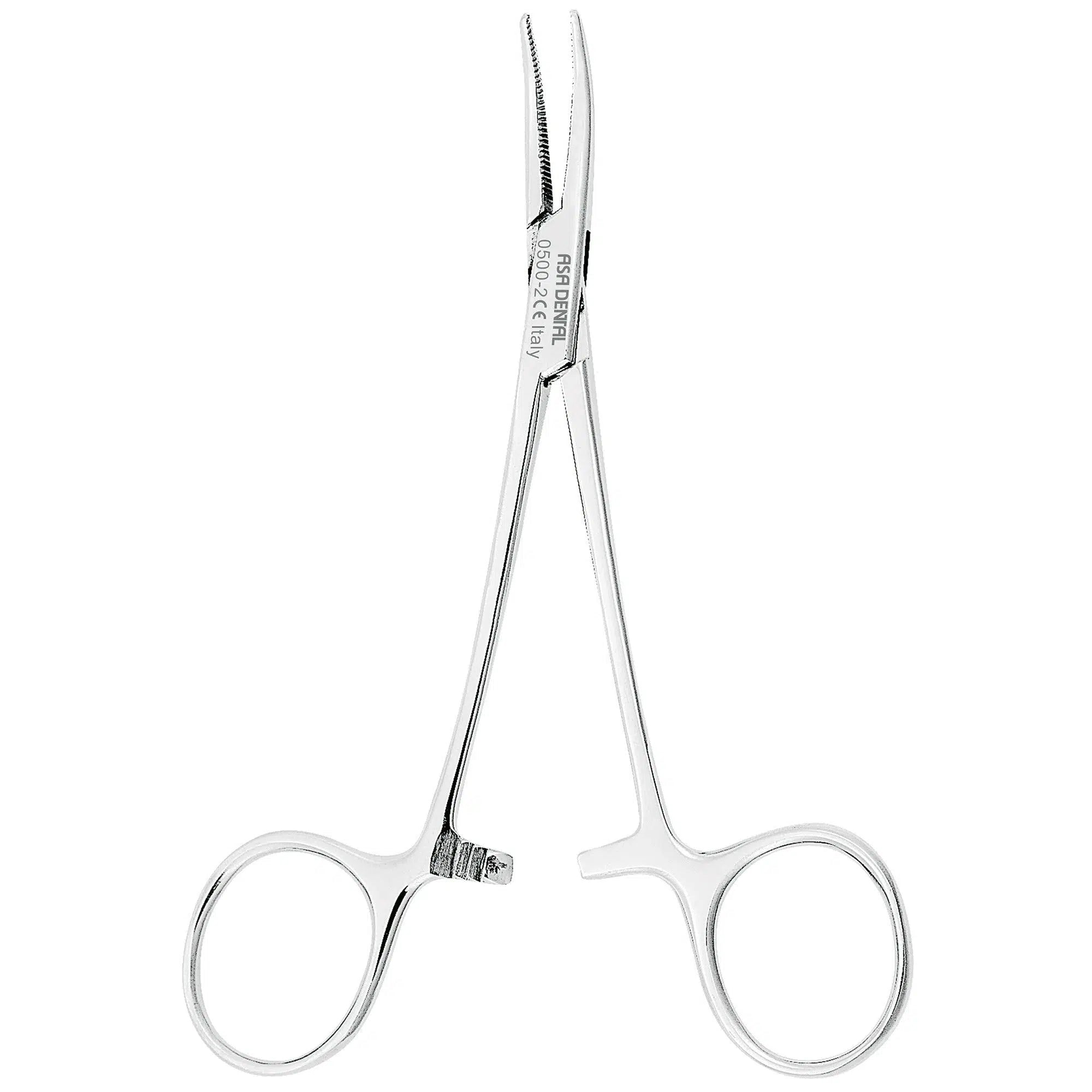 Asa Dental Hemostatische tang #2 Halstead-Mosquito Gebogen (12 cm)-Instrumenten-Asa Dental S.p.A-Sordent