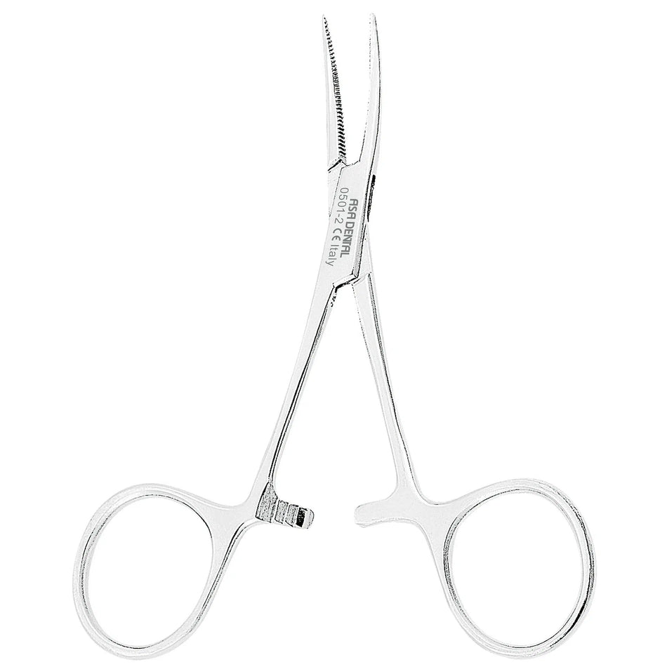 Asa Dental Hemostatische tang #2 Micro-Mosquito Gebogen (10 cm)-Instrumenten-Asa Dental S.p.A-Sordent
