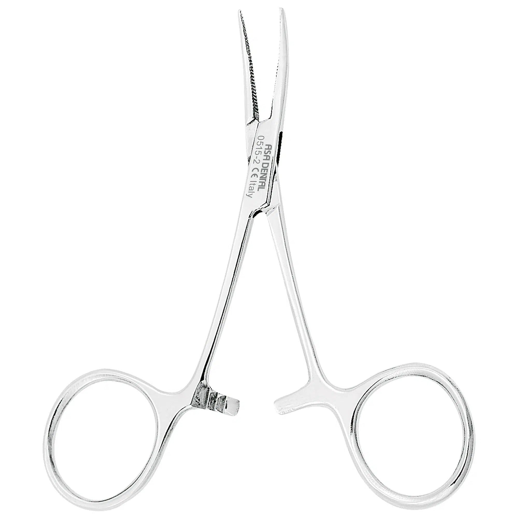 Asa Dental Hemostatische tang #2 Hartmann Gebogen (10 cm)-Instrumenten-Asa Dental S.p.A-Sordent