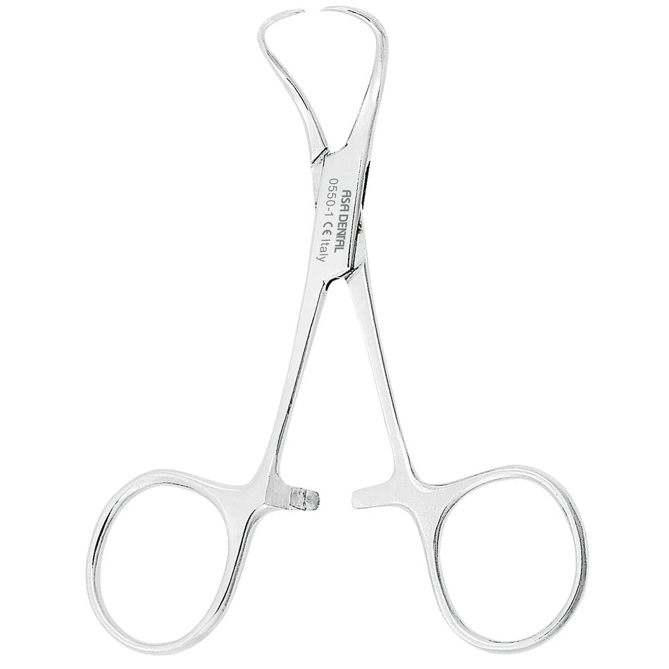 Asa Dental Doekklem / Towel clamp #1 Backhaus (8 cm)-Instrumenten-Asa Dental S.p.A-Sordent