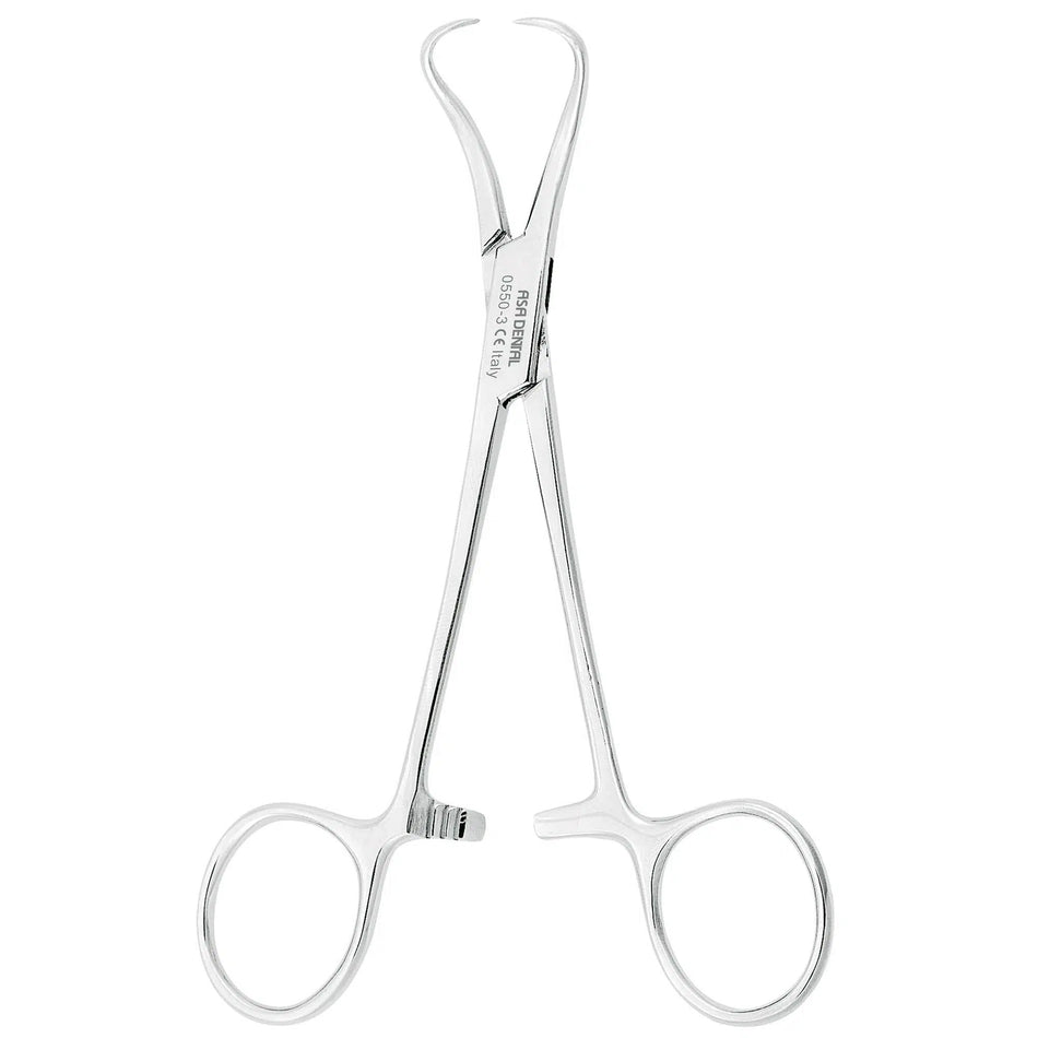 Asa Dental Doekklem / Towel clamp #3 Backhaus (13 cm)-Instrumenten-Asa Dental S.p.A-Sordent